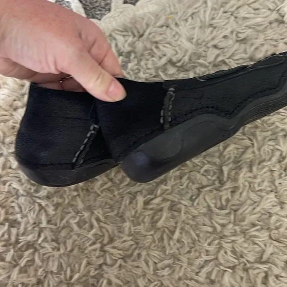 Ariat black driving shoes flats black size 9
