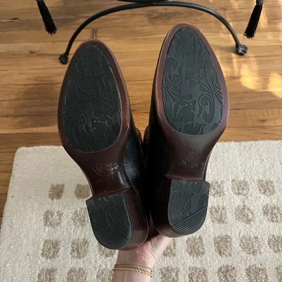Ariat Black Heritage Western Cowboy Boots