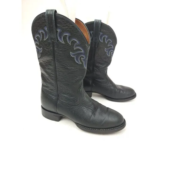 Ariat Cobalt Roper Western Boots 14401 Black Women's Size 6.5 B
