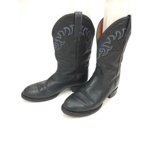 Ariat Cobalt Roper Western Boots 14401 Black Women's Size 6.5 B