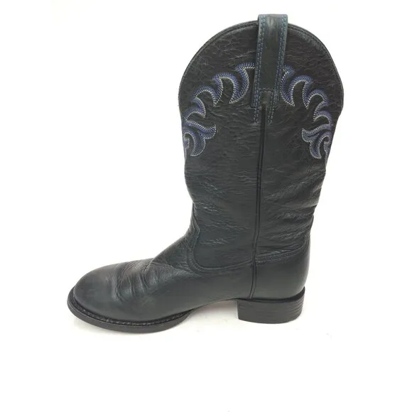 Ariat Cobalt Roper Western Boots 14401 Black Women's Size 6.5 B