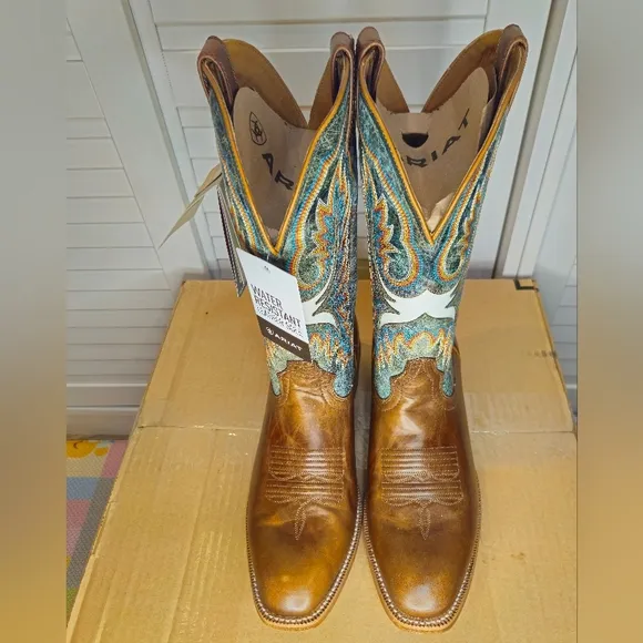 Ariat Futurity Royal Western Boots Square Toe 10061161 Men's Size 10 D