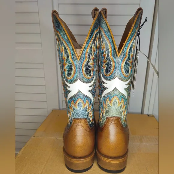 Ariat Futurity Royal Western Boots Square Toe 10061161 Men's Size 10 D