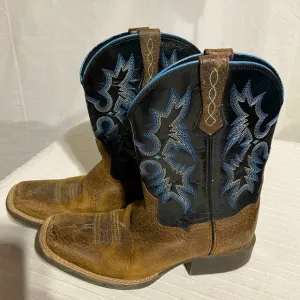 Ariat Kids Unisex Tombstone Western Cowboy Boots Sz 3