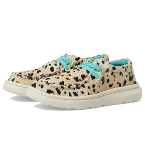 Ariat Toddler Kid's Hilo Washed Animal Print Slip On Shoe Loafer 10046849
