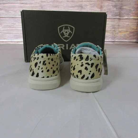 Ariat Toddler Kid's Hilo Washed Animal Print Slip On Shoe Loafer 10046849