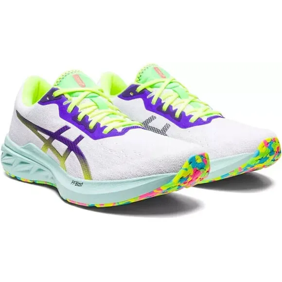 Asics DynaBlast 2 1012B248.100 Sneakers Women's US 5 White Running Shoes EEE2493
