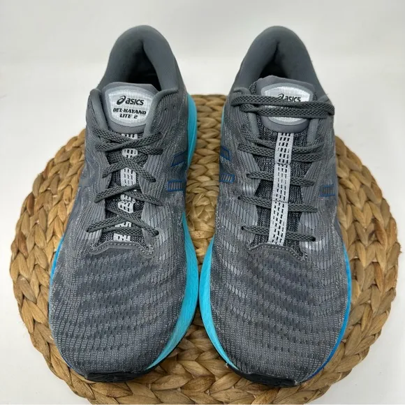 ASICS Gel Kayano Lite 2 Running Shoes Metropolis Lake Drive Size 11.5