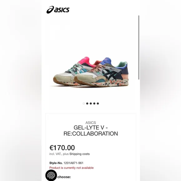 ASICS | Gel-Lyte V Patchwork Miss Matched Men’s Unique Sneakers