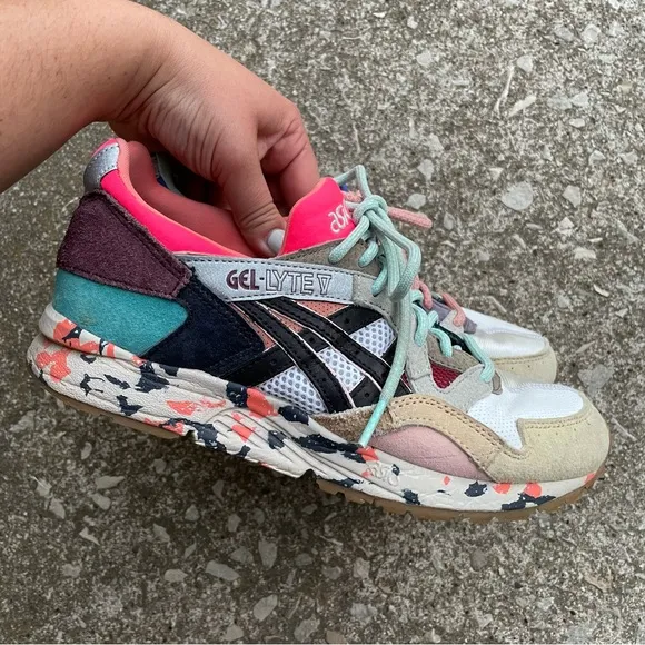 ASICS | Gel-Lyte V Patchwork Miss Matched Men’s Unique Sneakers