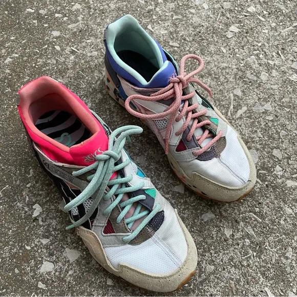 ASICS | Gel-Lyte V Patchwork Miss Matched Men’s Unique Sneakers