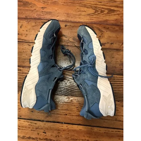 ASICS Gel-Mai Lace Up  Men 8.5 Sneakers Shoes Casual  Blue suede H812L EUC