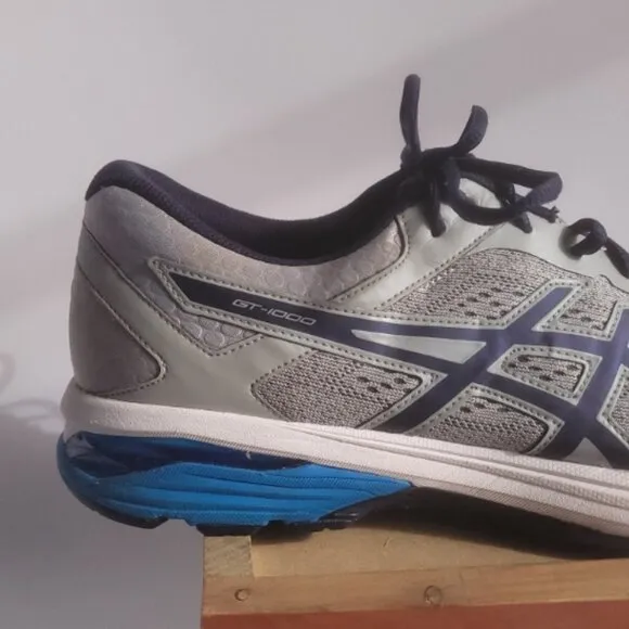 Asics GT 1000 T7B1N Running Gray Shoes Sneakers Men’s Size 15 4E