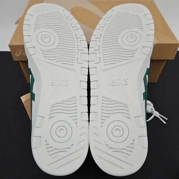 Asics Japan S Casual Athletic Shoes Sneakers White/Jasper Green Men's Size 12