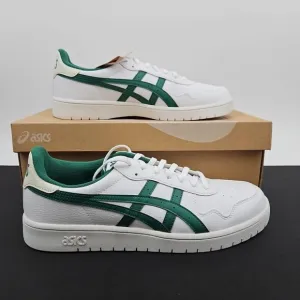 Asics Japan S Casual Athletic Shoes Sneakers White/Jasper Green Men's Size 12