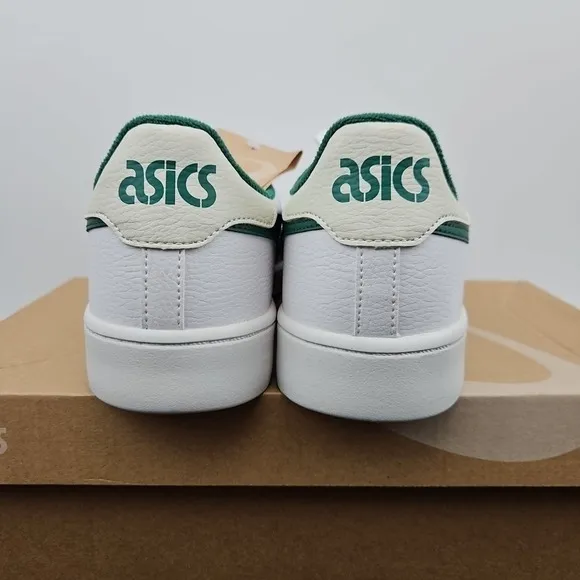 Asics Japan S Casual Athletic Shoes Sneakers White/Jasper Green Men's Size 12