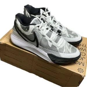 Athletic Unisex Black and White Stripe Sneakers NEW