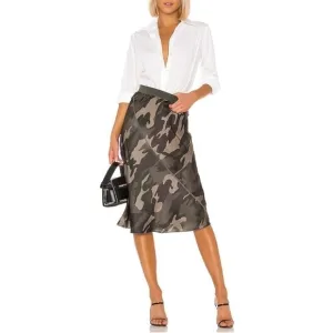 ATM Silk Camouflage Skirt