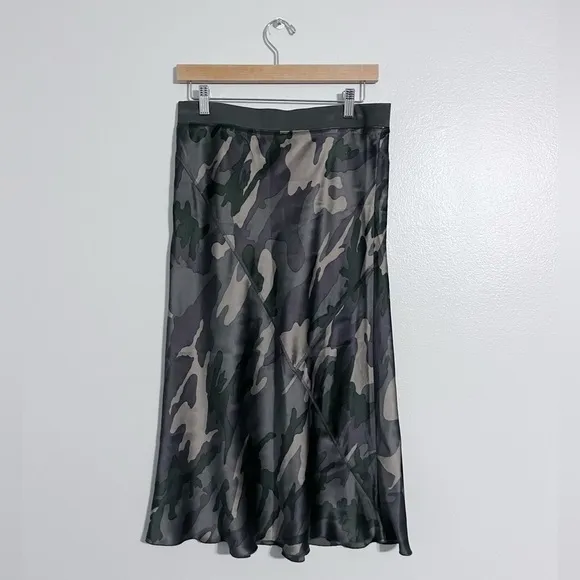 ATM Silk Camouflage Skirt