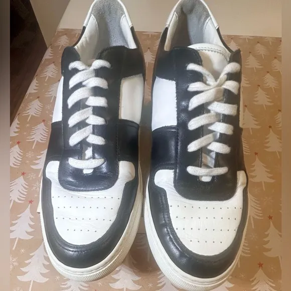 Authentic Common Projects BBALL-Low Duo Tone Leather (Unisex) Sneakers