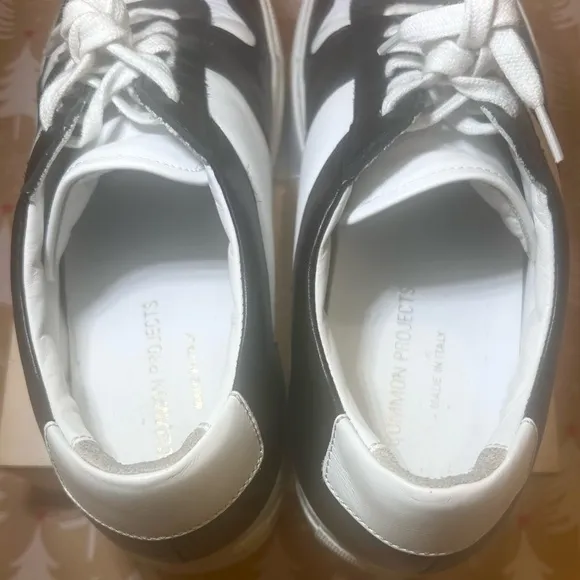 Authentic Common Projects BBALL-Low Duo Tone Leather (Unisex) Sneakers
