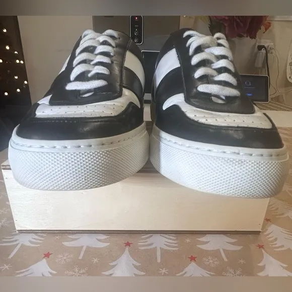 Authentic Common Projects BBALL-Low Duo Tone Leather (Unisex) Sneakers