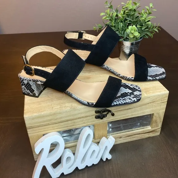🆕Avellini Vero Cuoio snakeskin sandals made Italy