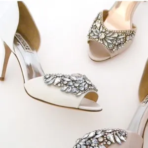 Badgley Mischka Candance Wedding Heels Embellished