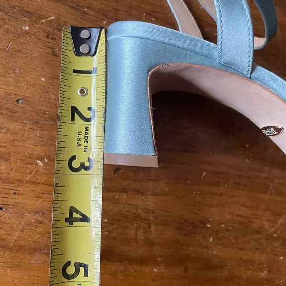 Badgley Mischka Clara Women's Blue Embellished Heels 7.5