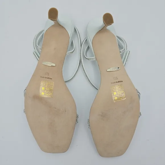 Badgley Mischka Ultra Kitten Heels, Soft Blue Radiance, Women's 6.5