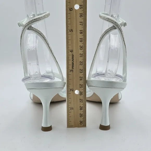 Badgley Mischka Ultra Kitten Heels, Soft Blue Radiance, Women's 6.5