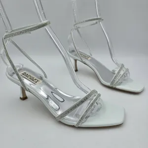 Badgley Mischka Ultra Kitten Heels, Soft Blue Radiance, Women's 6.5