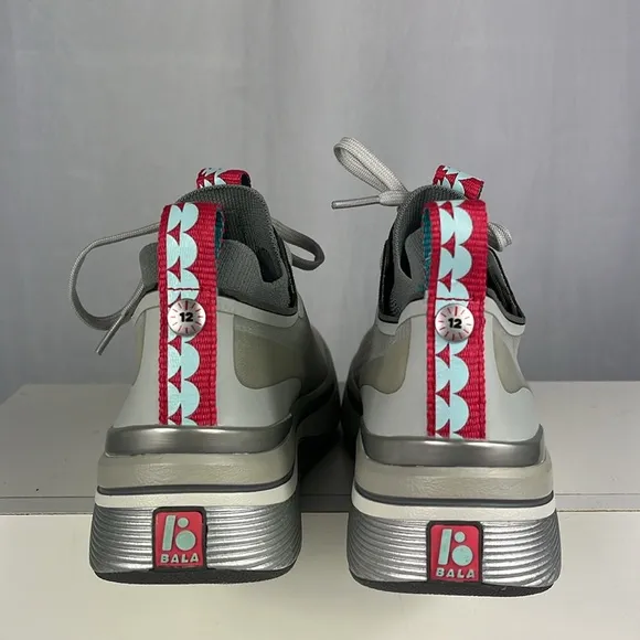 BALA Twelves Flow Gray Unisex Sneakers.