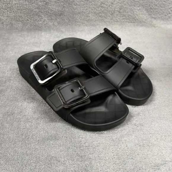Balenciaga Mallorca Sandal Transparent Plastic Womens EU 35  Black‎ W2DZ1-1000