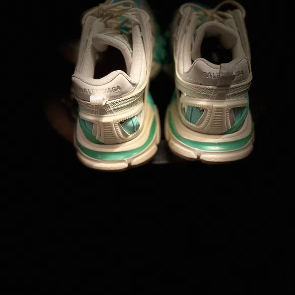 Balenciaga sneakers  White and Teal