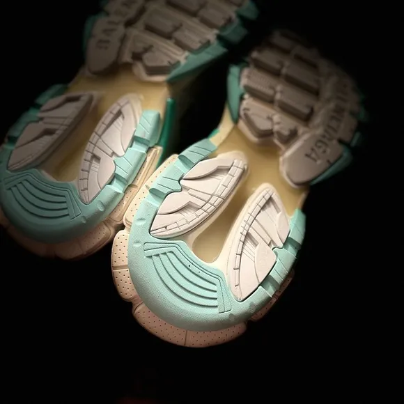 Balenciaga sneakers  White and Teal