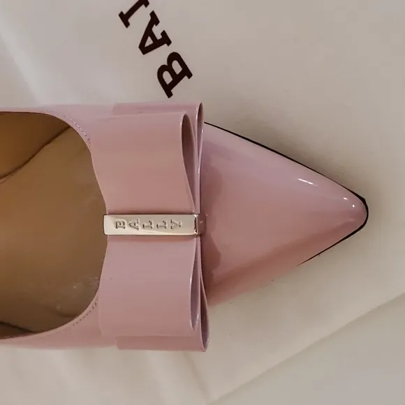 Bally Dusty pink 2&quot; pointy heels