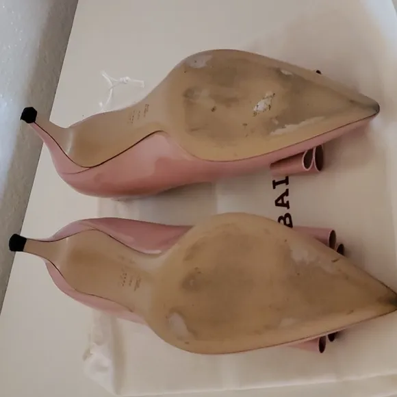 Bally Dusty pink 2&quot; pointy heels