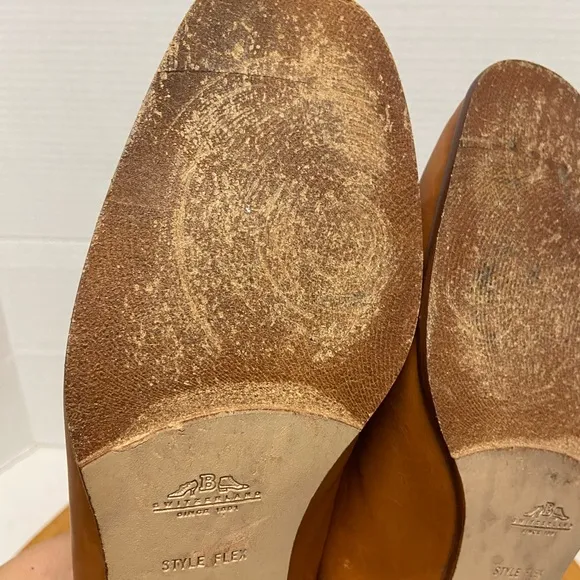 BALLY Heeled leather Loafers Vintage Classic Loafers