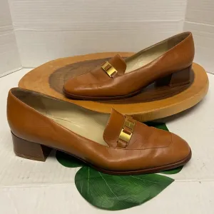 BALLY Heeled leather Loafers Vintage Classic Loafers