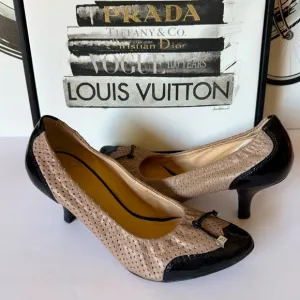 Bally Perforated Leather Women's Heels