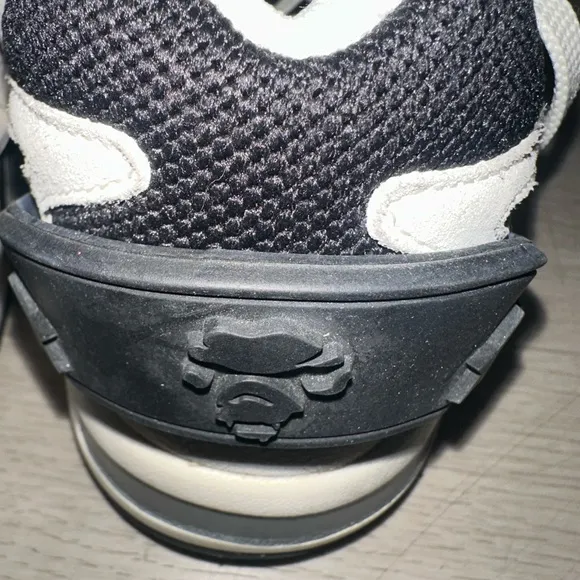 Bape Black X Reebok Aztreck Black and White Sneakers