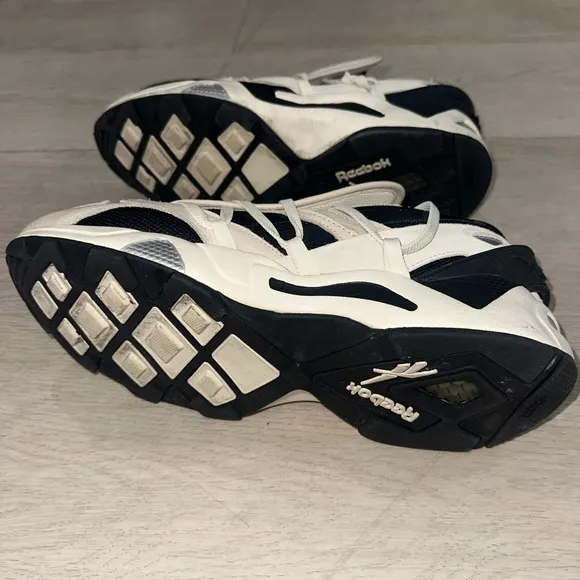 Bape Black X Reebok Aztreck Black and White Sneakers
