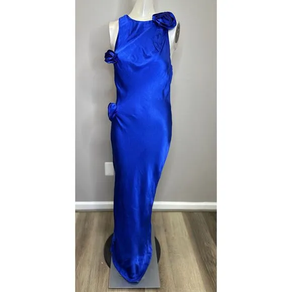 Bardot Reese Midi Dress in Cobalt Size S $224