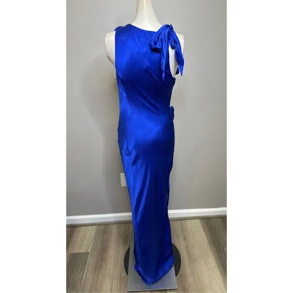 Bardot Reese Midi Dress in Cobalt Size S $224