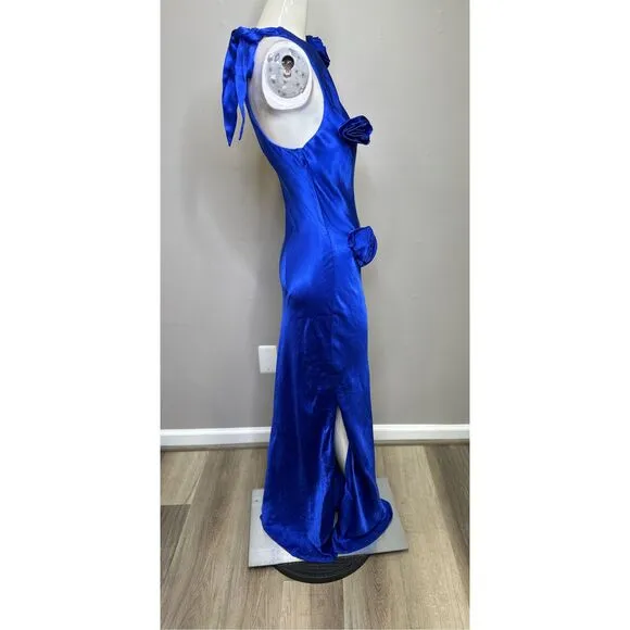Bardot Reese Midi Dress in Cobalt Size S $224