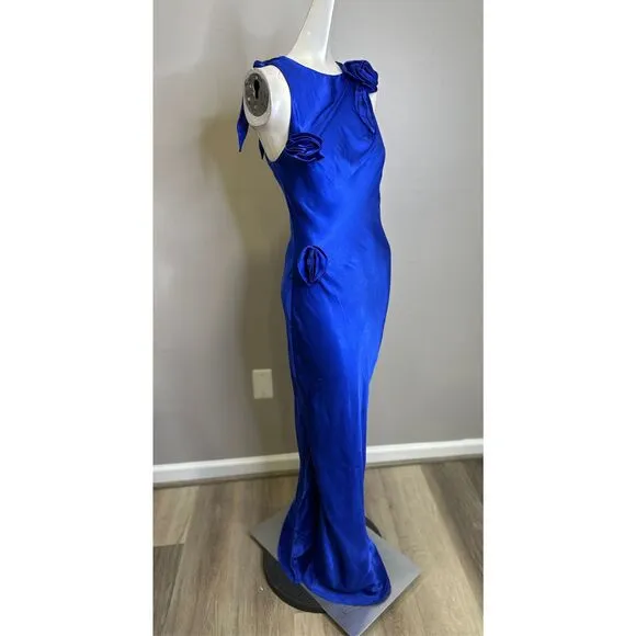 Bardot Reese Midi Dress in Cobalt Size S $224