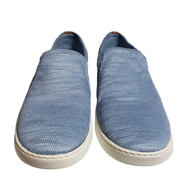 Baretraps Yadier Blue Slip On Flat Closed Round Toe Sneakers Sz 8.5
