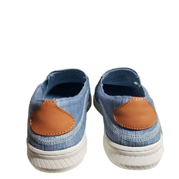 Baretraps Yadier Blue Slip On Flat Closed Round Toe Sneakers Sz 8.5