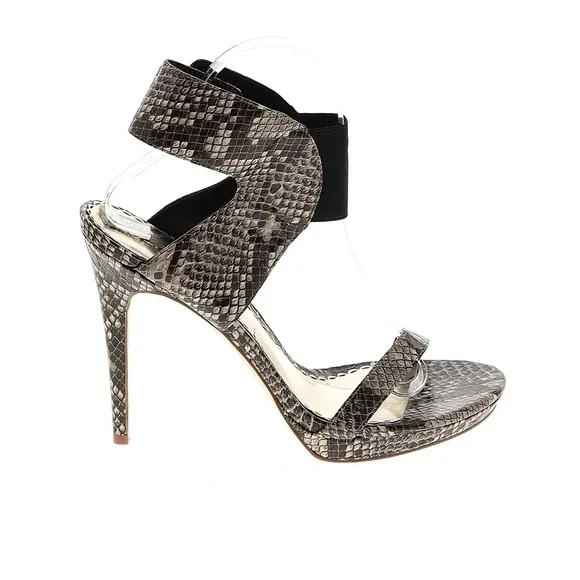 Bebe Snakeskin Patterned Women's Heels